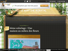 Tablet Screenshot of leslecturesdemartinemoratal.com